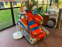 Kuifje astronout - kiddy ride - decorationmaterial - afbeelding 3 van  5