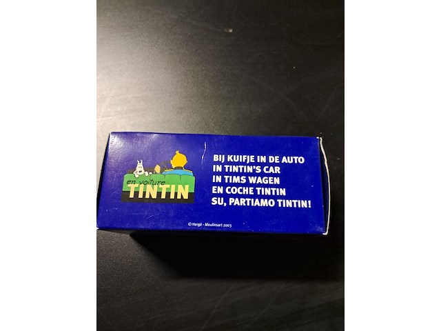 Kuifje auto de bordurische uit (de zaak zonnebloem) - afbeelding 3 van  4