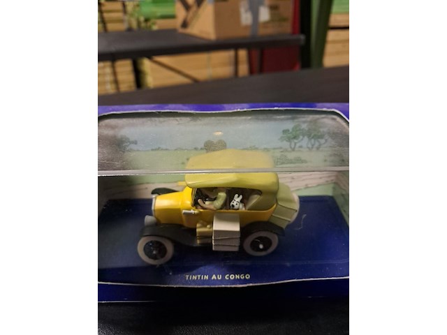 Kuifje auto de ford t uit (kuifje in afrika) - afbeelding 1 van  4