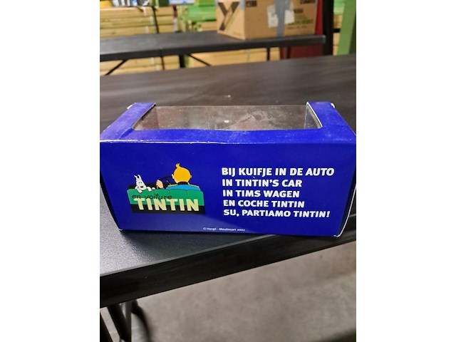 Kuifje auto de jeep uit (kuifje en het zwarte goud) - afbeelding 3 van  4