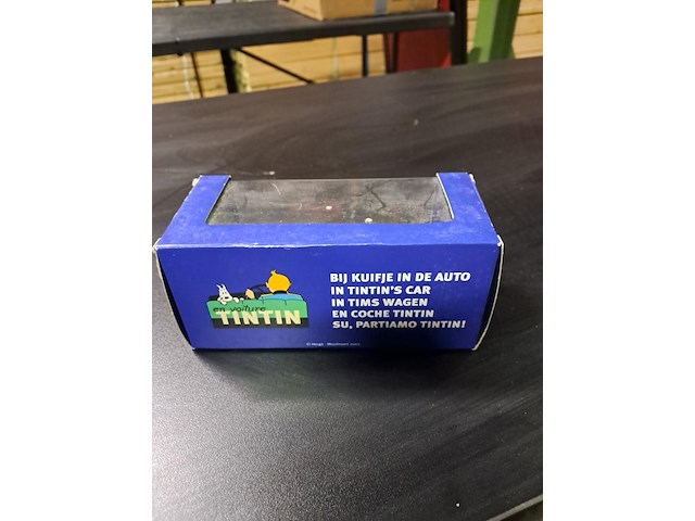 Kuifje auto de rode racewagen uit (de sigaren van de farao) - afbeelding 3 van  4