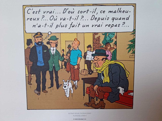 Kuifje een vlucht voor sidney - afbeelding 1 van  1