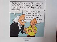 Kuifje ex libris - afbeelding 1 van  2