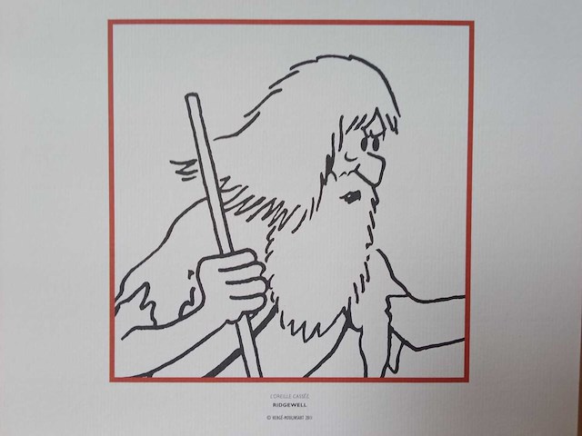 Kuifje ex libris - afbeelding 1 van  2