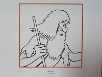 Kuifje ex libris - afbeelding 1 van  2