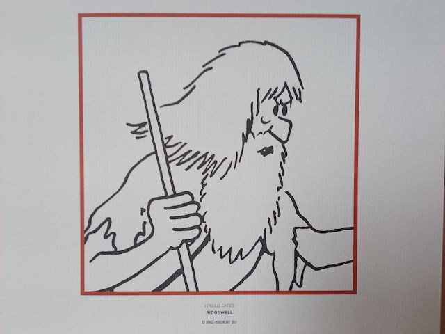 Kuifje ex libris - afbeelding 2 van  2