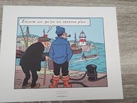 Kuifje lithografie - afbeelding 1 van  1