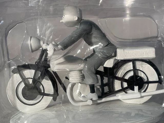 Kuifje op de moto - afbeelding 1 van  3