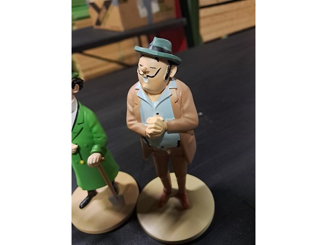 Kuifje serie beeldjes 5 st (14cm groot) - afbeelding 4 van  5