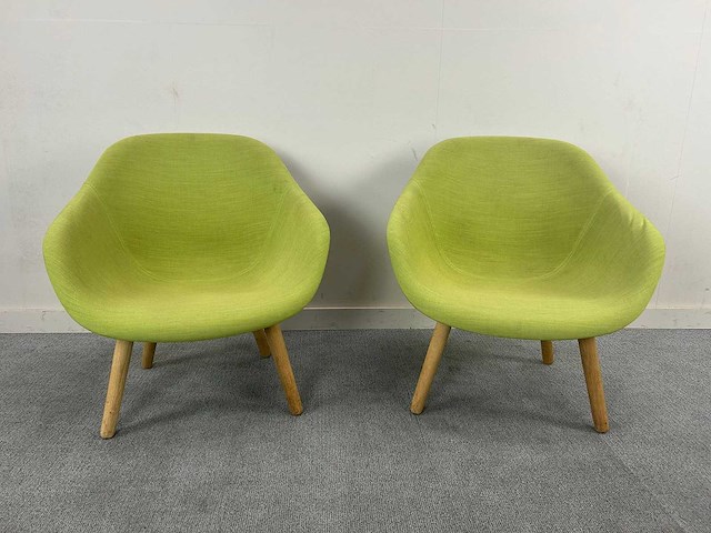 Kuipstoel - waiting room chair (2x) - afbeelding 1 van  4