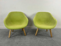 Kuipstoel - waiting room chair (2x) - afbeelding 1 van  4