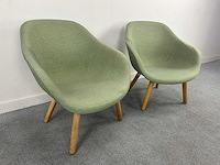 Kuipstoel - waiting room chair (2x) - afbeelding 3 van  4