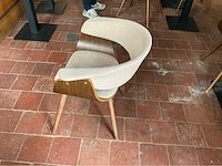 Kuipstoel beige - afbeelding 2 van  3