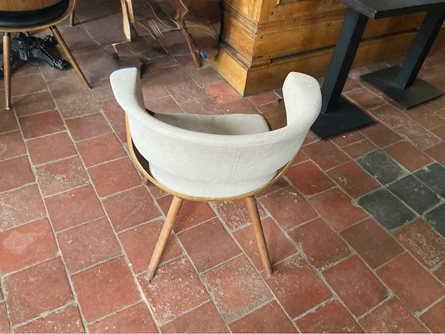 Kuipstoel beige - afbeelding 3 van  3