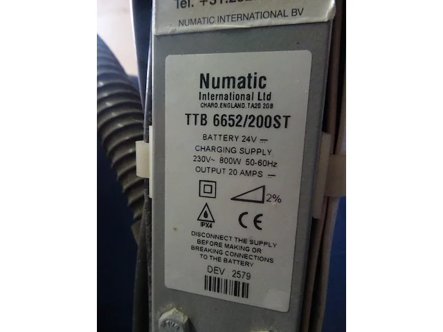 Kuismachine numatic - afbeelding 4 van  4