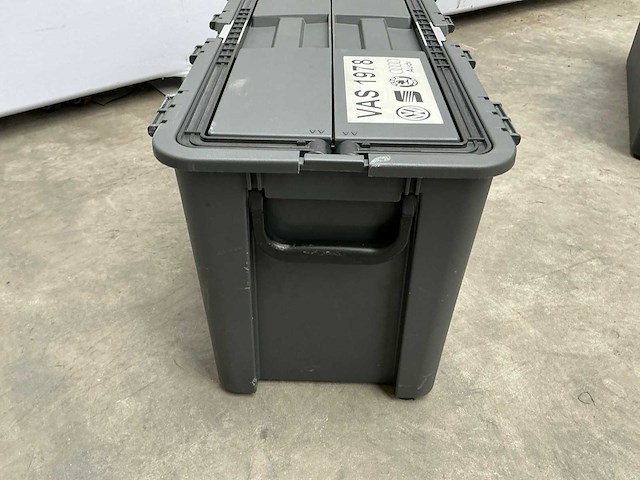 Kunsstof gereedschapskoffer (2x) - afbeelding 3 van  17