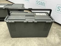 Kunsstof gereedschapskoffer (2x) - afbeelding 10 van  17