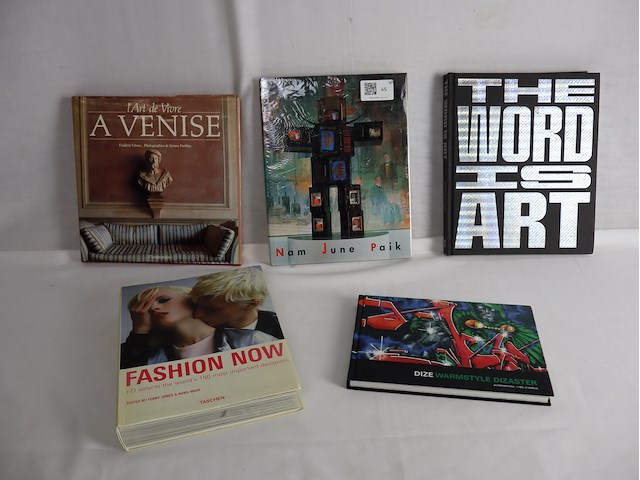 Kunstboeken (x5) - afbeelding 1 van  5