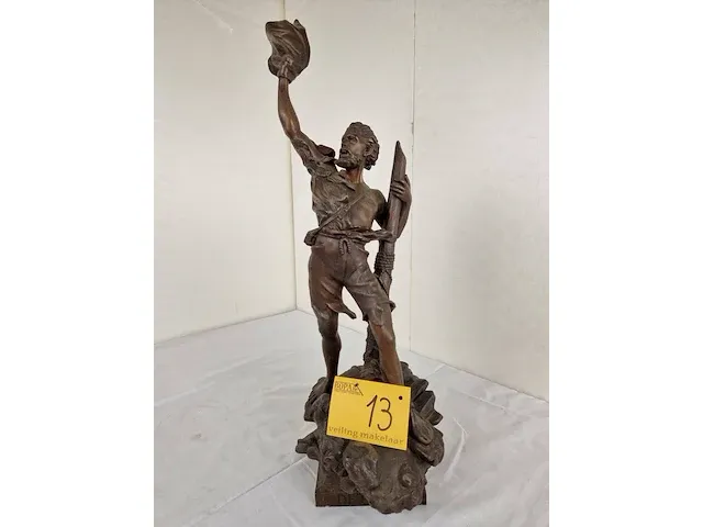 Kunstbrons beeld - afbeelding 1 van  8