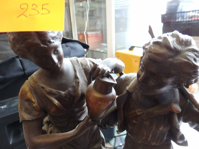 Kunstbrons koppel rancoulet - afbeelding 2 van  4