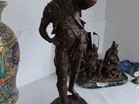 Kunstbrons op draaivoet e,picault h- 82 cm - afbeelding 5 van  6