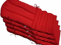 Kunste meubelkussens (rood) - afbeelding 1 van  4