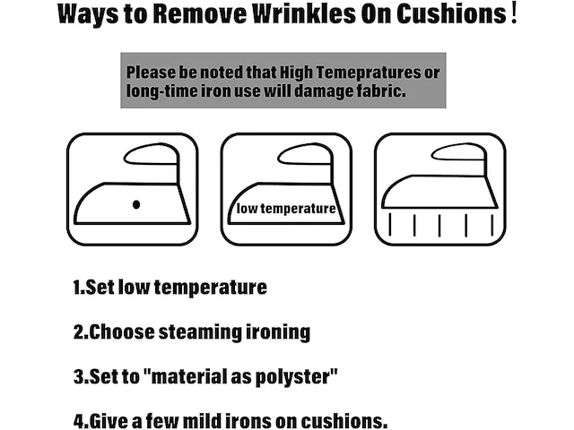 Kunste zitkussens (lichtbruin) - afbeelding 2 van  4