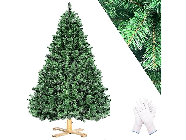 Kunstkerstboom (210 cm) - afbeelding 1 van  3