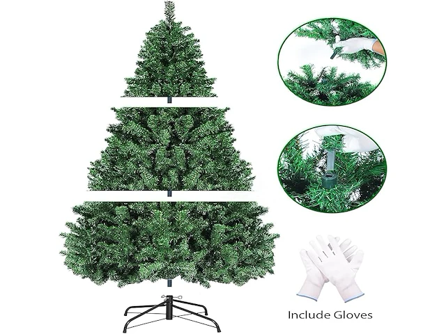 Kunstkerstboom (210 cm) - afbeelding 2 van  3