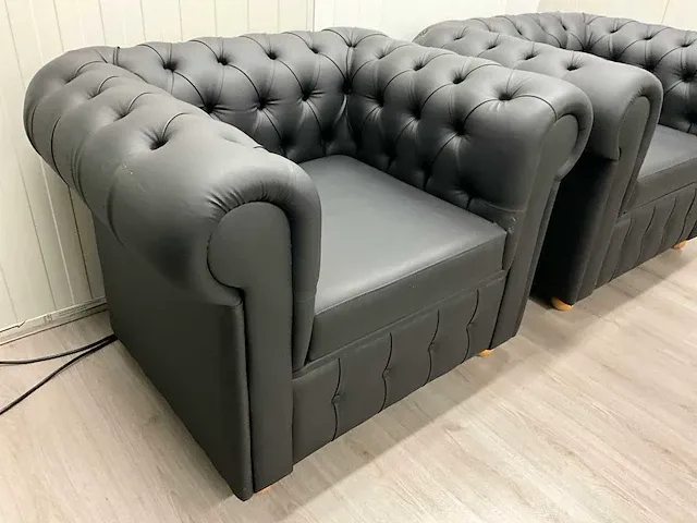 Kunstlederen fauteuil - afbeelding 4 van  6