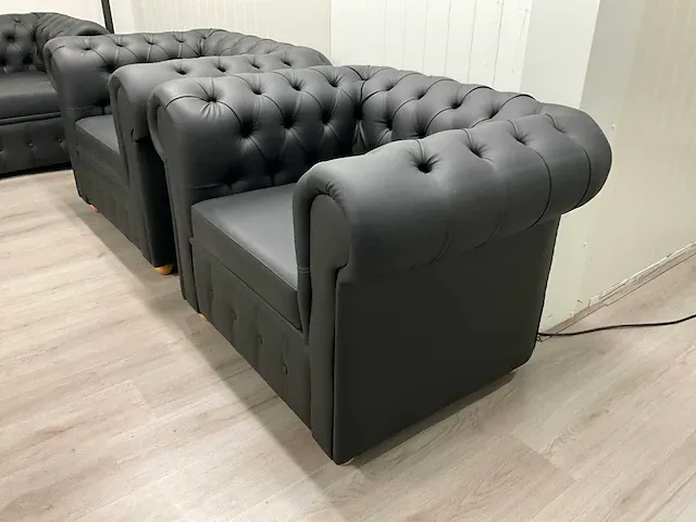 Kunstlederen fauteuil - afbeelding 5 van  6