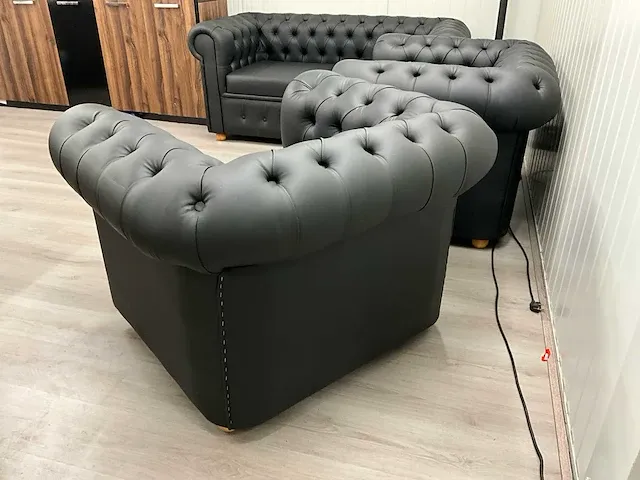 Kunstlederen fauteuil - afbeelding 6 van  6