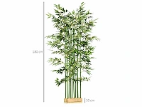 Kunstmatige bamboe, kunstplant, decoratieve plant - afbeelding 7 van  12