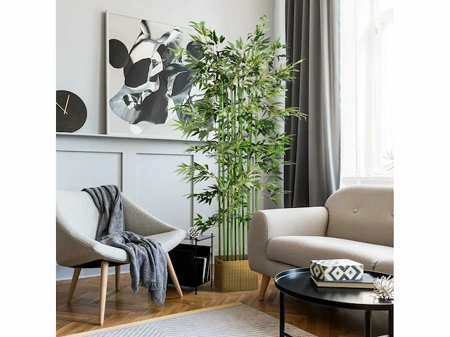 Kunstmatige bamboe, kunstplant, decoratieve plant - afbeelding 11 van  12