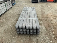 Kunstof 12x12 2m40 tuinpalen (42x) - afbeelding 3 van  4