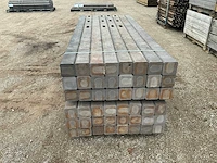 Kunstof 12x12 2m40 tuinpalen (48x) - afbeelding 2 van  4