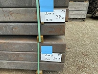 Kunstof 12x12 2m40 tuinpalen (48x) - afbeelding 4 van  4