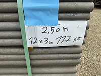 Kunstof 3x12 2m50 tuinleggers (117x) - afbeelding 4 van  4