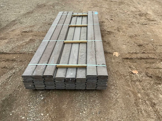 Kunstof 4x12 2m50 tuinleggers (45x) - afbeelding 3 van  4