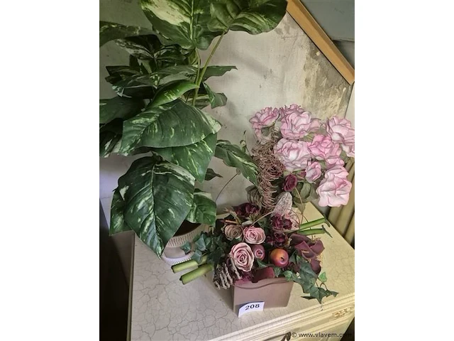 Kunstplanten, 3 stuks - afbeelding 1 van  3