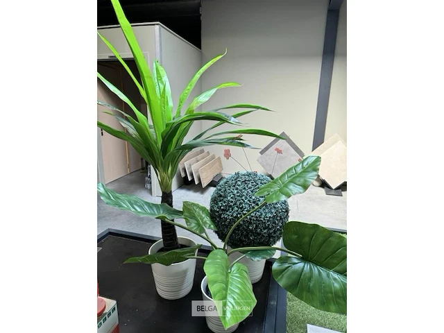 Kunstplanten met pot - afbeelding 3 van  4