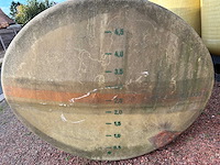 Kunststof 5000 liter tank, gebruikt als watertank voor opslag regenwater. - afbeelding 4 van  9