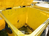Kunststof afvalcontainer 1100 liter - afbeelding 4 van  7