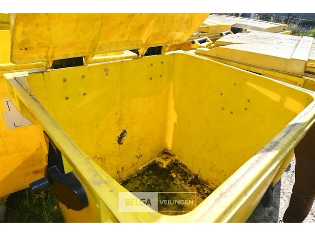 Kunststof afvalcontainer 1100 liter - afbeelding 4 van  7