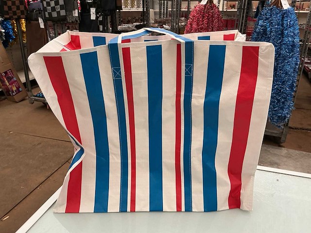 Kunststof draagtassen (50x) - afbeelding 1 van  2