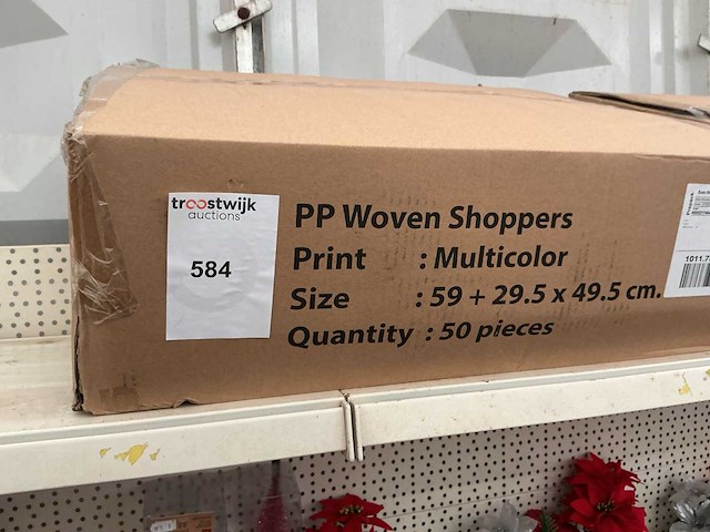 Kunststof draagtassen (50x) - afbeelding 2 van  2