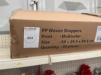 Kunststof draagtassen (50x) - afbeelding 2 van  2