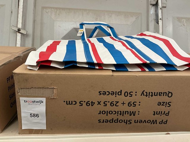 Kunststof draagtassen (50x) - afbeelding 2 van  2