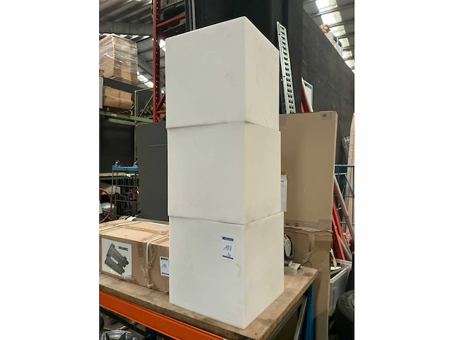 Kunststof kubus (3x) - afbeelding 1 van  3