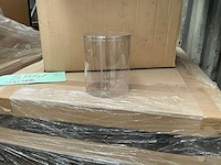 Kunststof pot met deksel (480x) - afbeelding 1 van  6